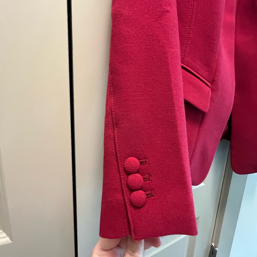 WHBM - Women's Red Blazer - Picture 5 of 7